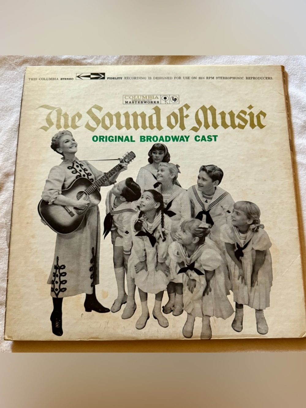 Columbia The Sound of Music Original Broadway  Vinyl Record